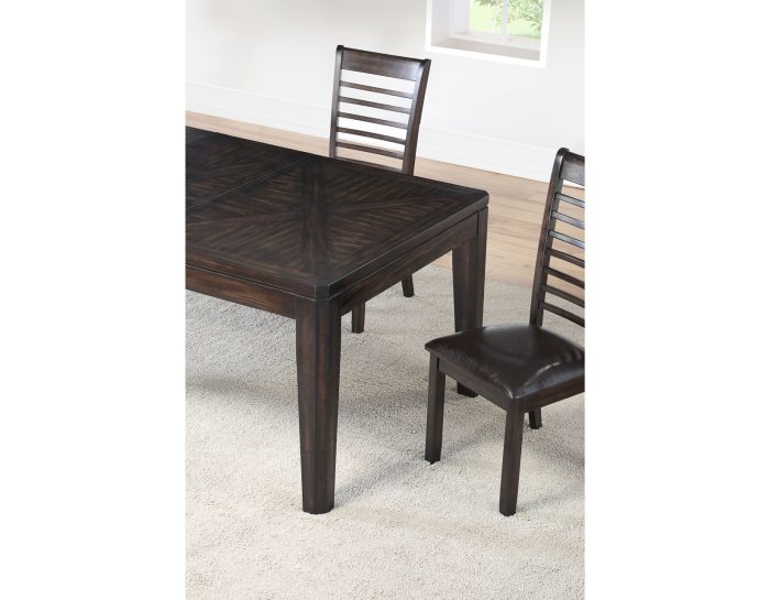 Ally 60-78 inch Dining Table w/18" Leaf - Image 2