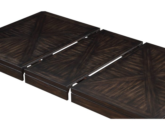 Ally 60-78 inch Dining Table w/18" Leaf - Image 3