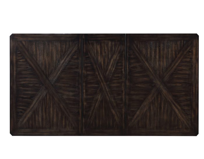 Ally 60-78 inch Dining Table w/18" Leaf - Image 4