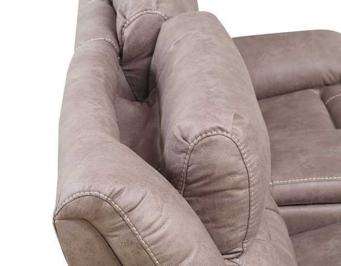 Aria Dual-Power Recliner, Desert Sand - Image 5
