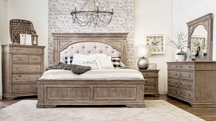 Highland Park King Bed, Waxed Driftwood - Image 2