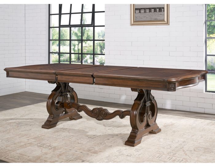 Royale 76-96 inch Table with 20 inch Leaf - Image 12