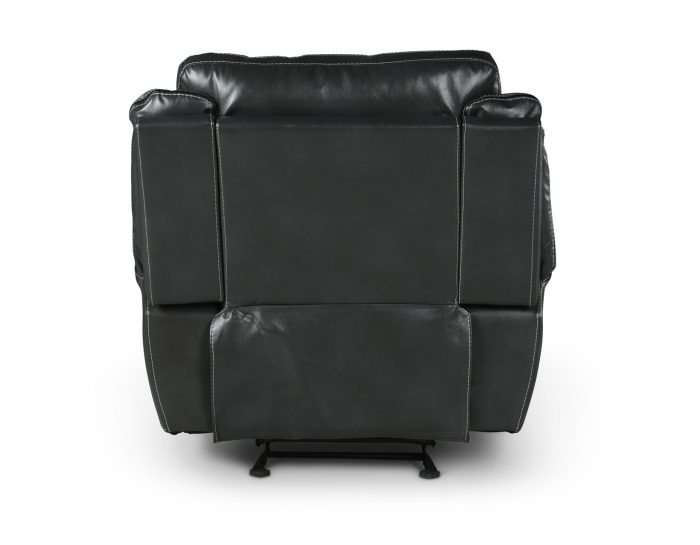 Isabella Manual Glider Recliner, Grey - Image 8