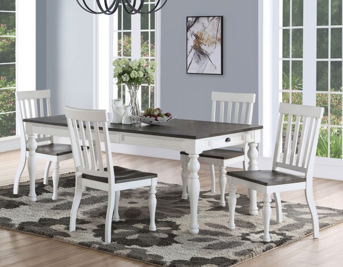 Joanna 64-80 inch Dining Table w/ 16"Leaf - Image 7