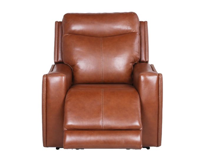 Natalia Dual-Power Leather Recliner, Coach - Image 6