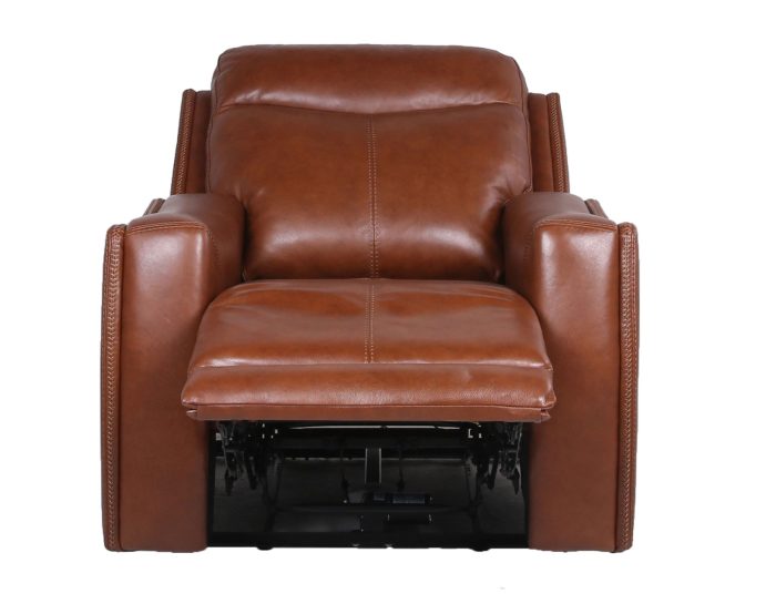 Natalia Dual-Power Leather Recliner, Coach - Image 7