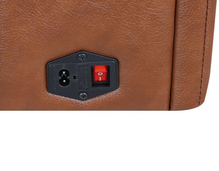 Natalia Dual-Power Leather Recliner, Coach - Image 11