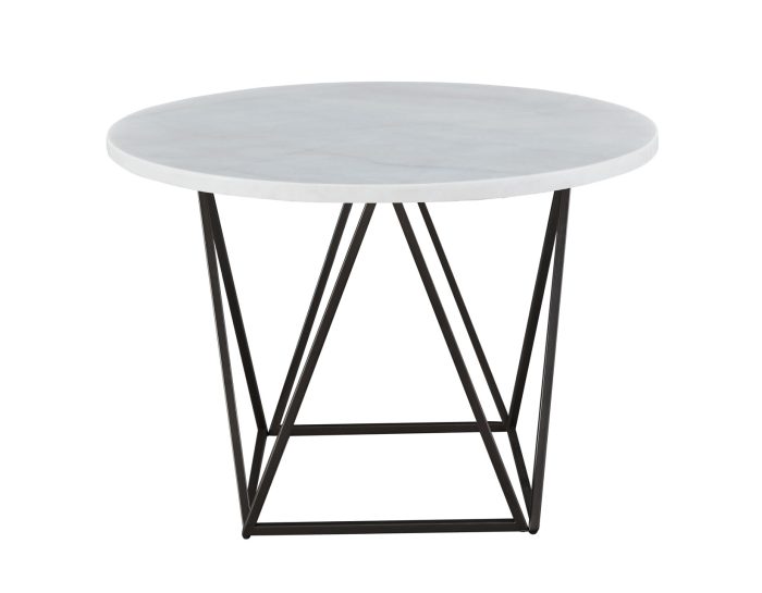 Ramona 5 Piece Marble Top Set<br>(Table & 4 Side Chairs) - Image 5