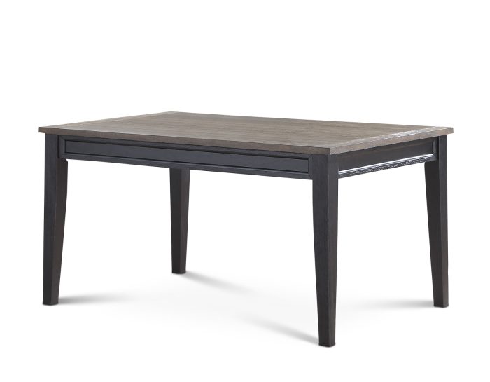 Raven Noir 6 Piece Dining Set <br>(Table, Bench & 4 Side Chairs) - Image 4