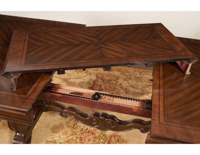 Royale 76-96 inch Table Top with 20 inch leaf - Image 4