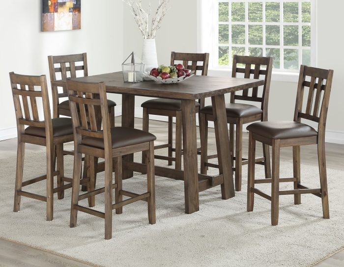 Saranac 5-Pack Counter<br>(Table & 4 Counter Chairs) - Image 2