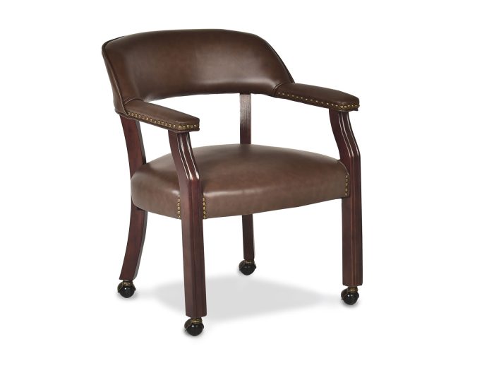 Tournament, Game Table and Chairs, 6-Piece, Brown<br>(Table & 4 Side Chairs) - Image 10