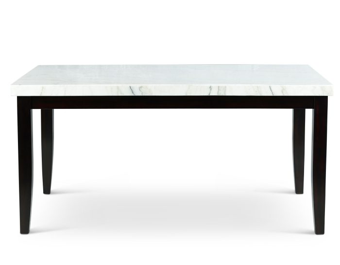 Westby 6 Piece Marble Top Set<br>(Table, Bench & 4 Side Chairs) - Image 3