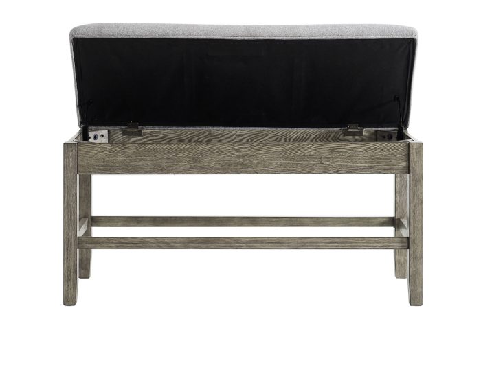 Grayson 6 Piece White Marble Top Counter Set<br>(Counter Table, Counter Bench & 4 Counter Chairs) - Image 15