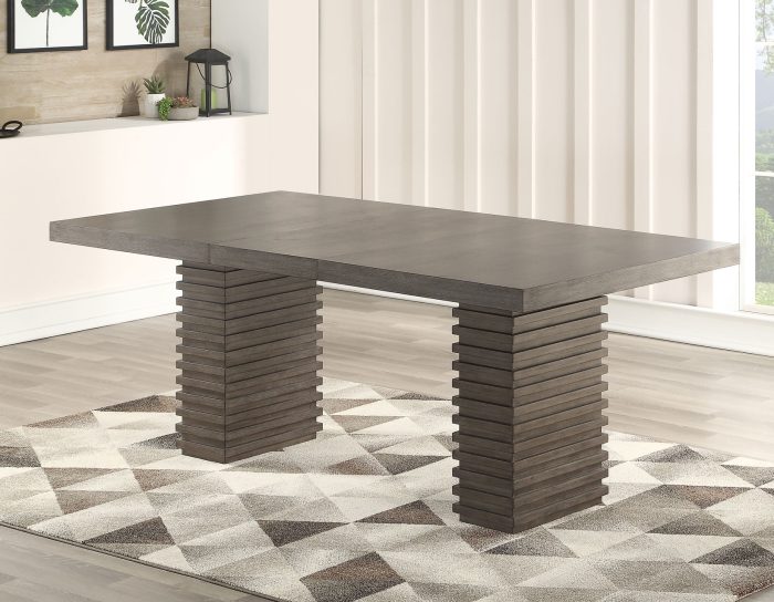 Mila 6 Piece Set<br>(Table, Bench & 4 Side Chairs) - Image 3