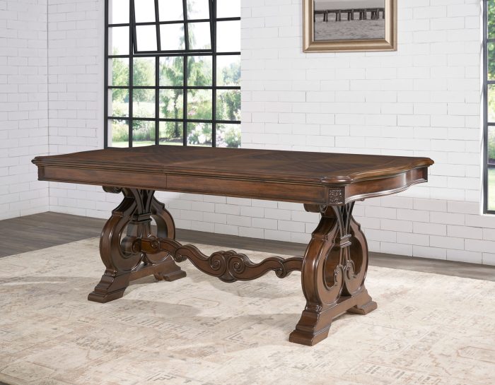 Royale 9 Piece Set<br>(Table, 2 Arm Chairs & 6 Side Chairs) - Image 2