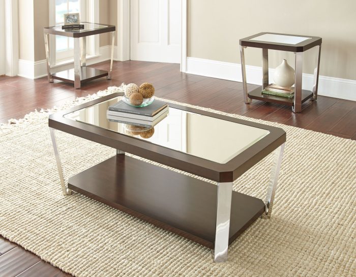 Truman End Table [stainless steel] - Image 2
