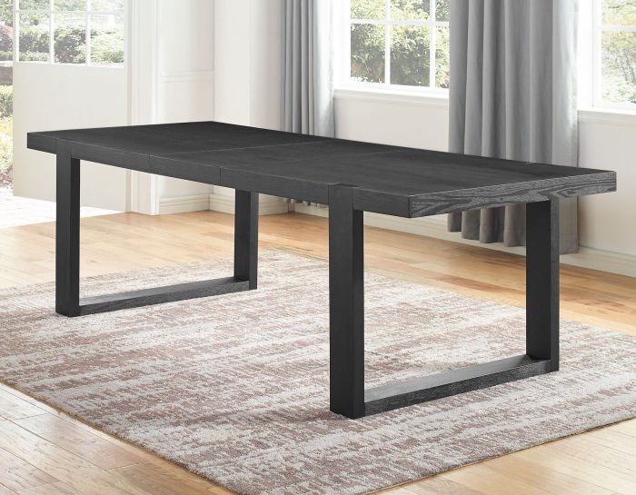 Yves 5 Piece Dining Set <br>(Table & 4 Grey Performance Side Chairs) - Image 7