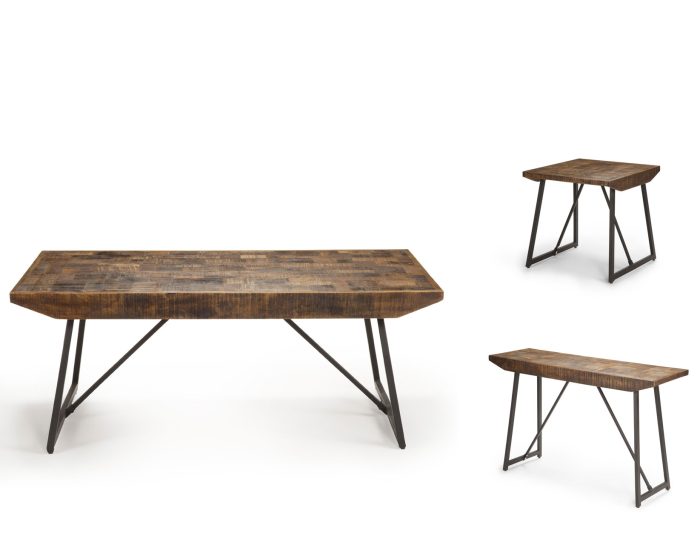 Walden Parquet End Table - Image 2