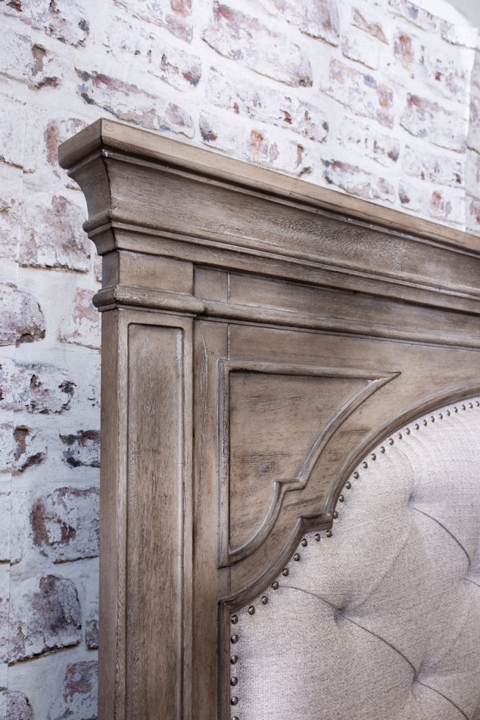 Highland Park King Bed, Waxed Driftwood - Image 3