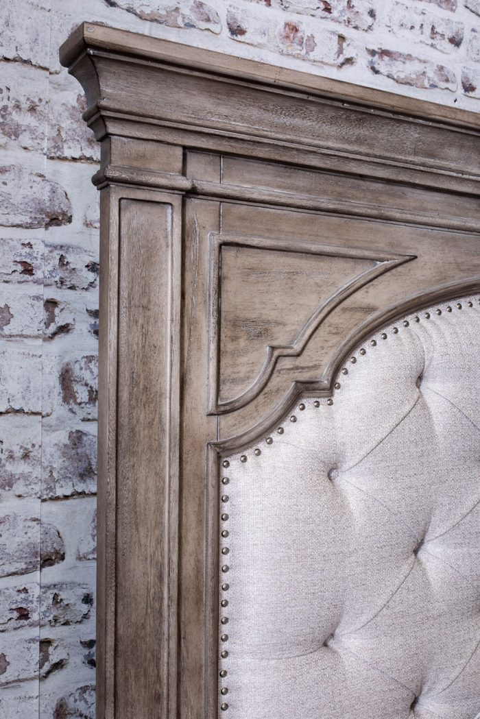 Highland Park King Bed, Waxed Driftwood - Image 4