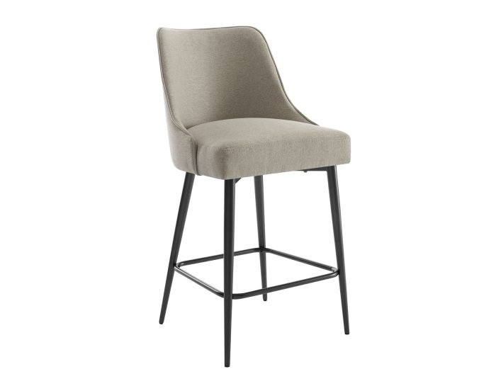 Olson 5 Piece Counter Set<br>(Glass Counter Top Table & 4 Counter Chairs) - Image 8