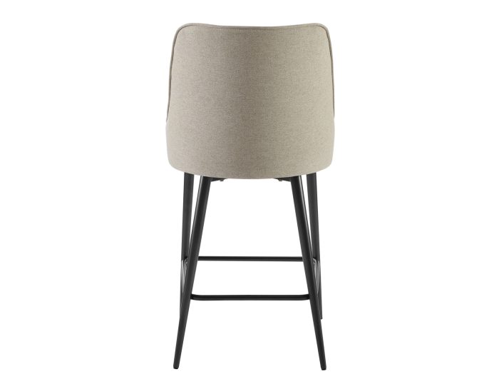 Olson 5 Piece Counter Set<br>(Glass Counter Top Table & 4 Counter Chairs) - Image 9