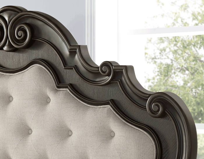 Rhapsody 4-Piece Queen Set-(Q Bed/NS/Dresser/Mir) - Image 11
