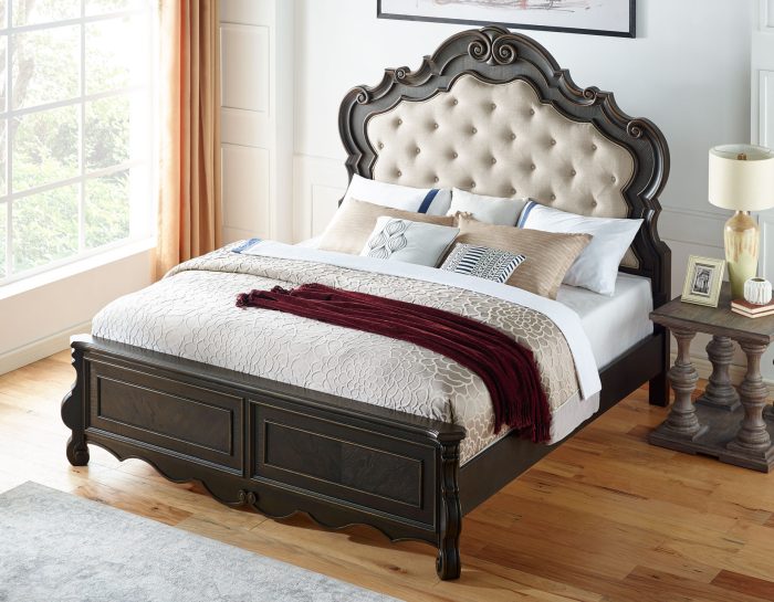 Rhapsody 4-Piece Queen Set-(Q Bed/NS/Dresser/Mir) - Image 4