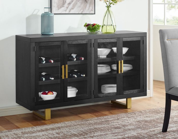 Yves 5-Piece Counter Dining Set<br>(Counter Table & 4 Performance Fabric Counter Chairs) - Image 16