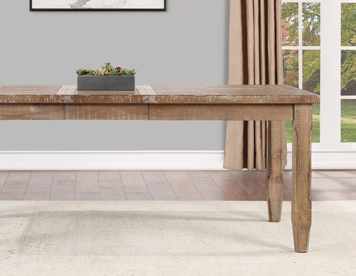 Riverdale Leg Table with 4 Wooden Side Chairs - Image 3