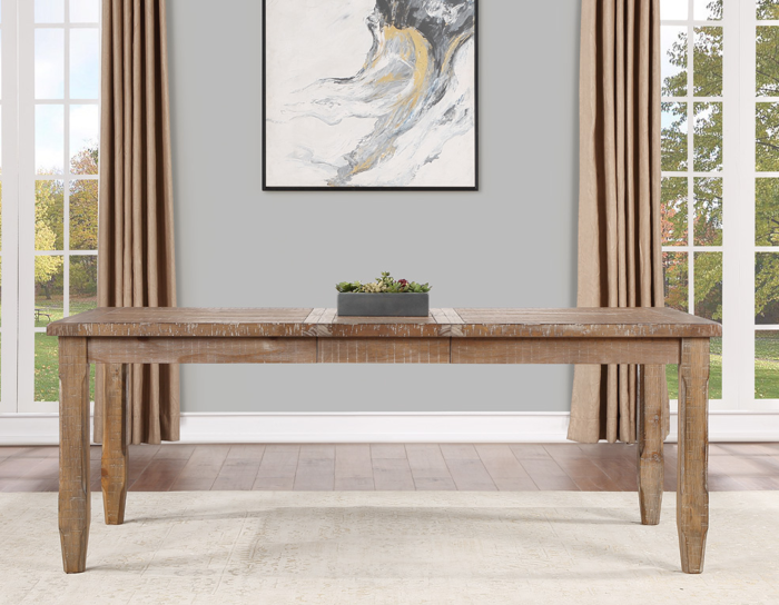Riverdale Leg Table with 4 Wooden Side Chairs - Image 2