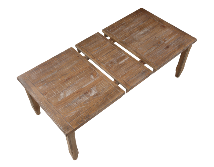 Riverdale Leg Table with 4 Wooden Side Chairs - Image 11