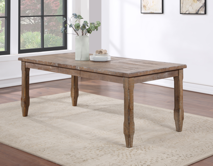 Riverdale Leg Table with 4 Wooden Side Chairs - Image 9