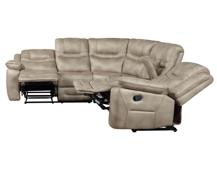 Shelton 3-Piece Manual Reclining Sectional - Image 7