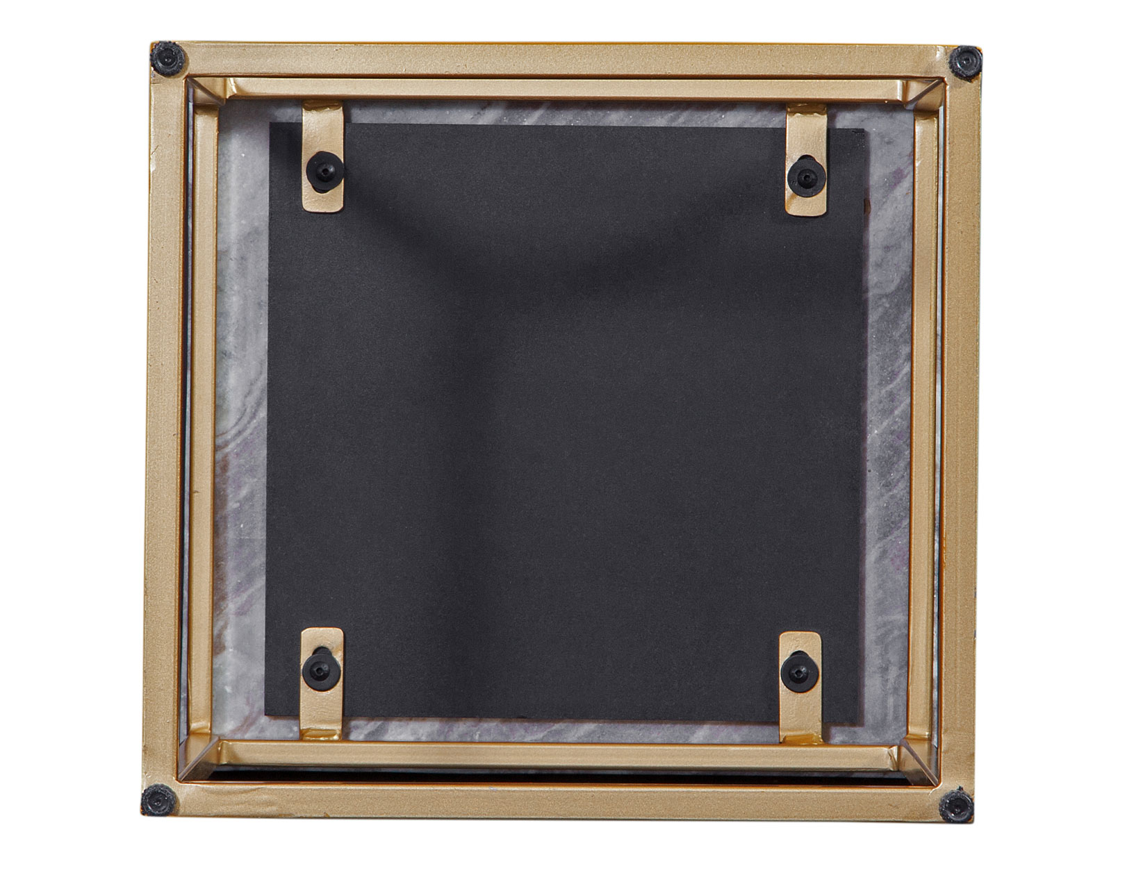 Chantel Solid Brown Marble Top Nesting Tables - Image 6