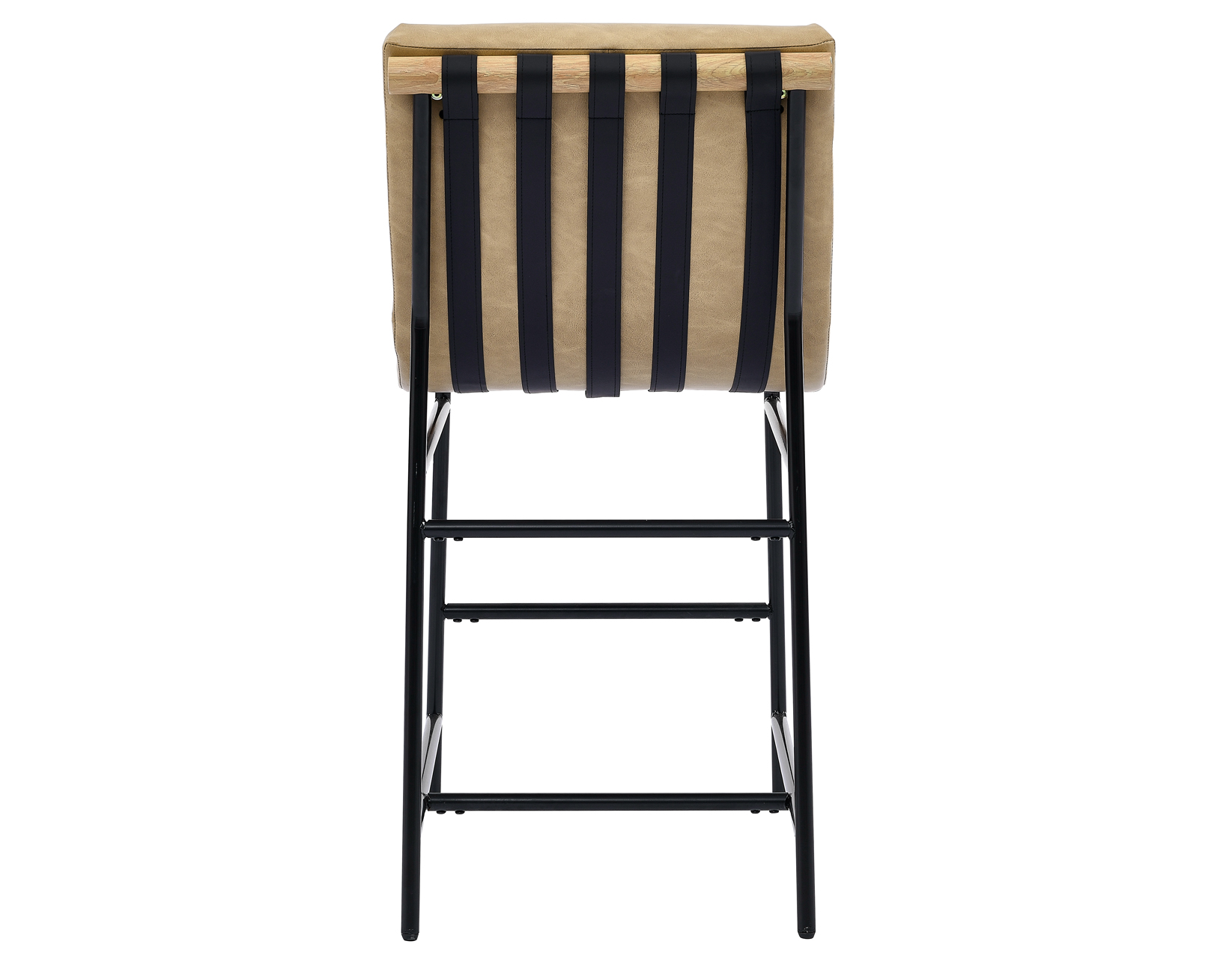 Nicco 24" Counter Stool, Sand Vegan Leather - Image 8