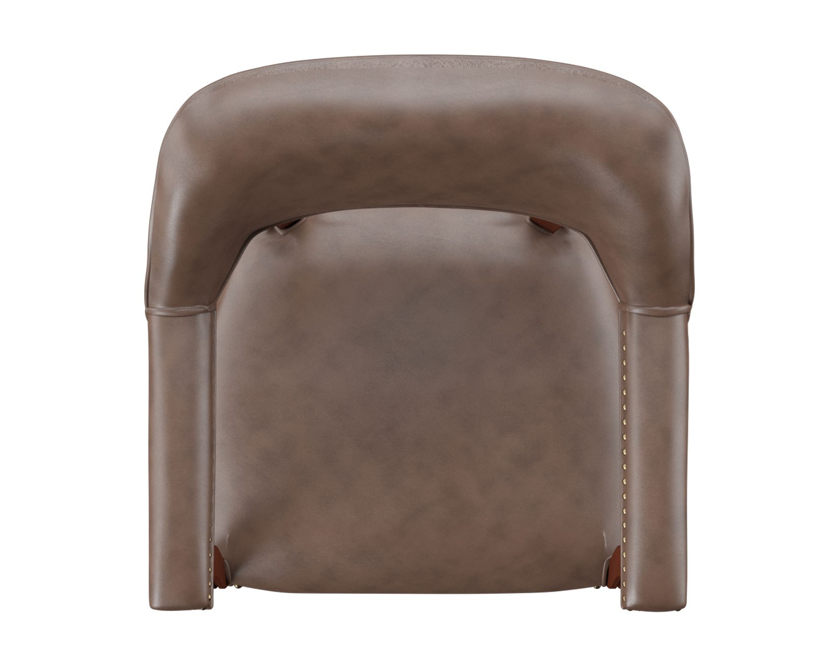 Tournament Arm Chair w/Casters - Brown - Image 7