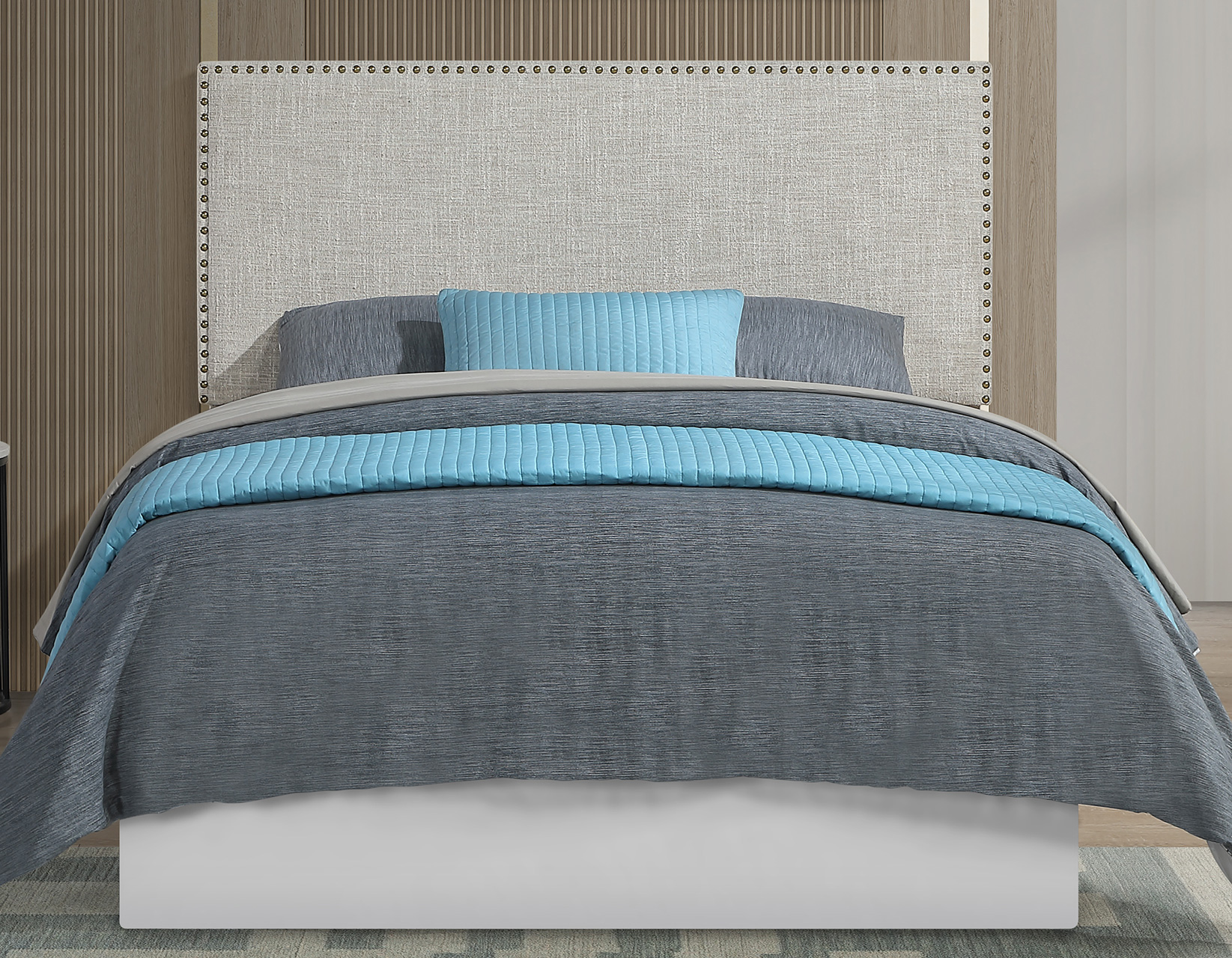 Hadley Cream Linen Queen/Full Headboard