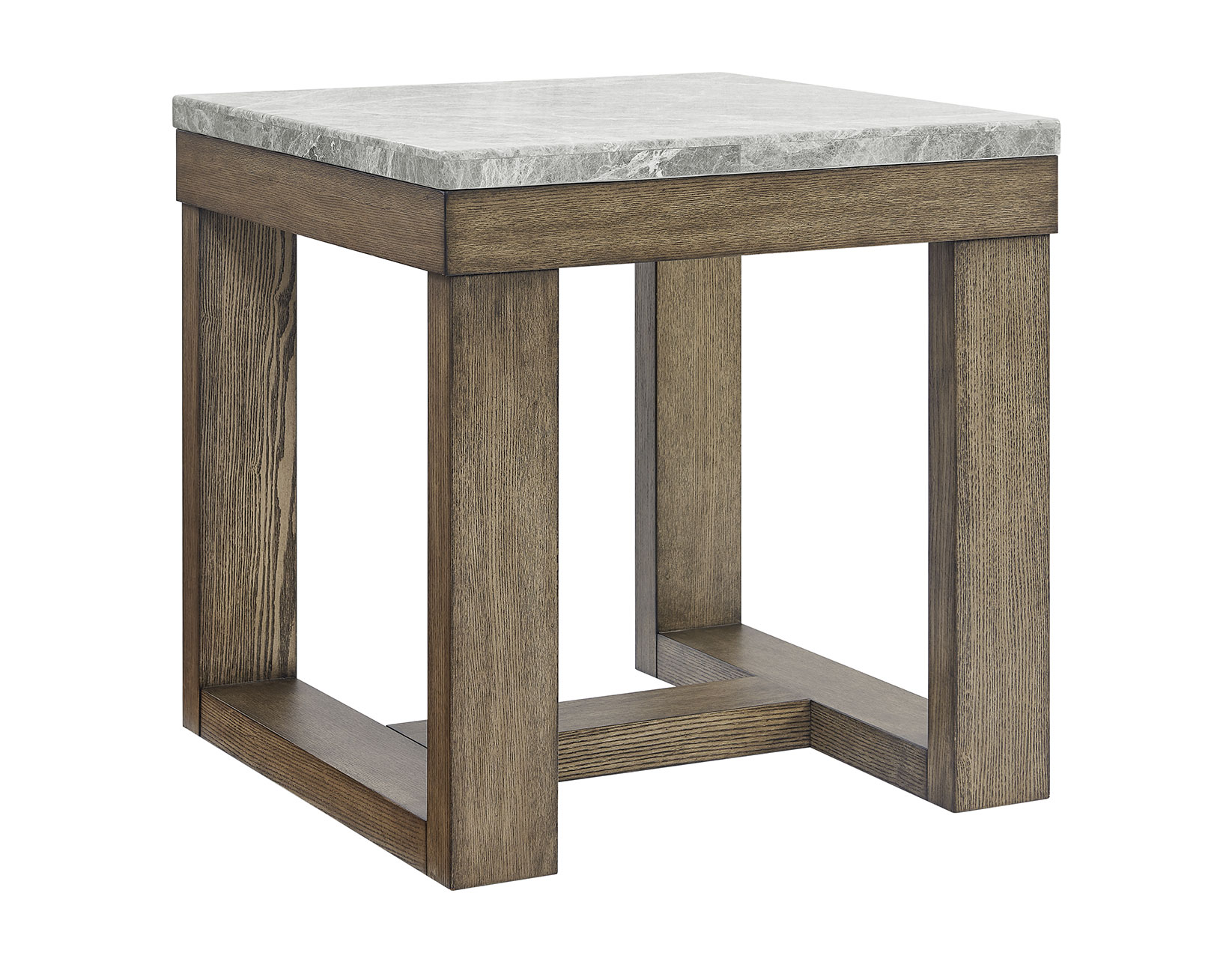 Calla End Table, Gray Marble Top - Image 3