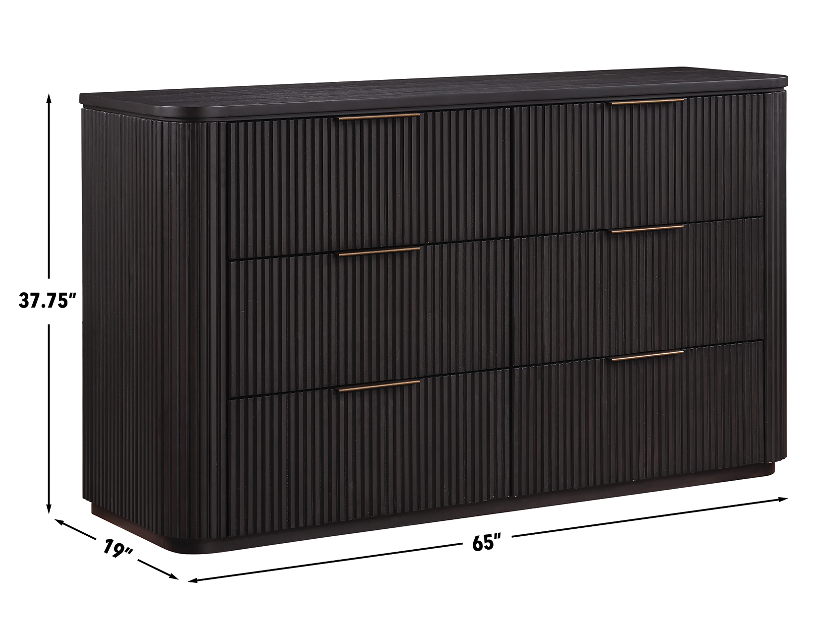 Henry Reeded Bedroom, Espresso Finish - Image 13