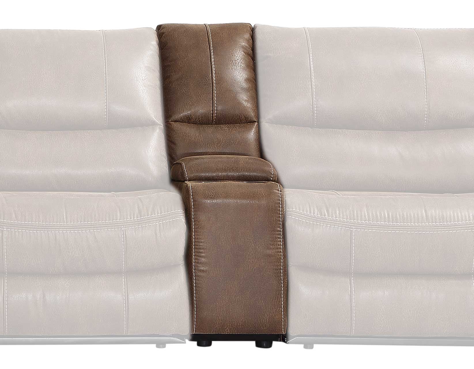 Lehi Console w/Power, Brindle