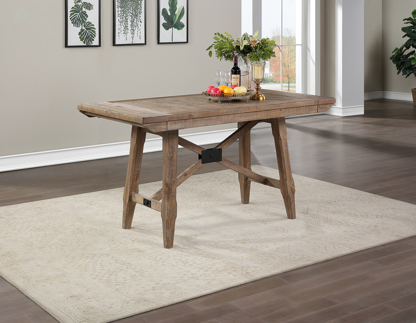 Riverdale 7-Piece Counter Set<br>(Counter Table , 6 Side Chairs) - Image 2