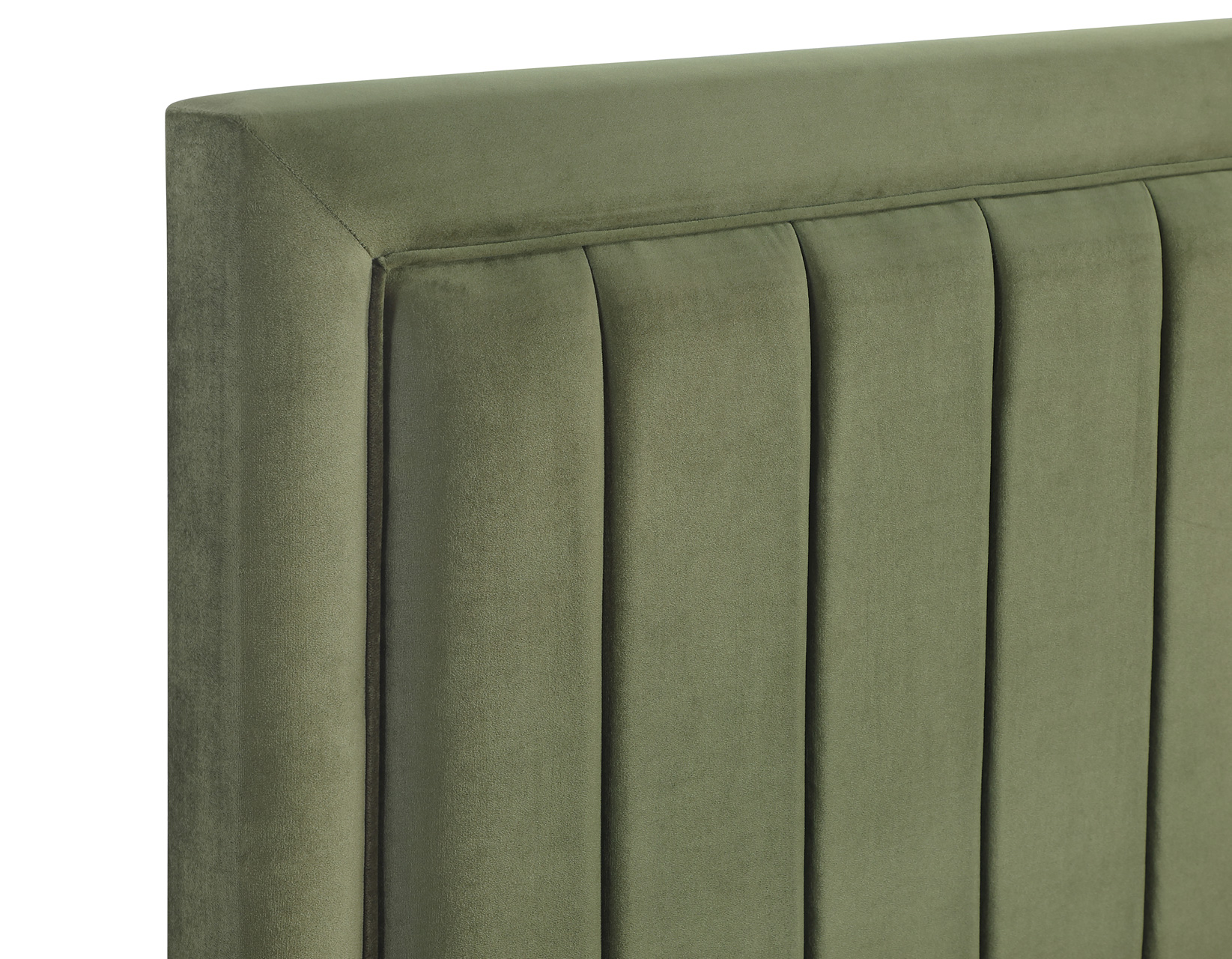 Jade Green Velvet Queen/Full Headboard - Image 7