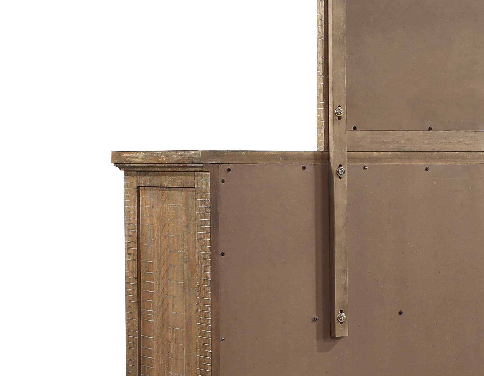 Riverdale Distressed Beveled Edge Mirror - Image 7