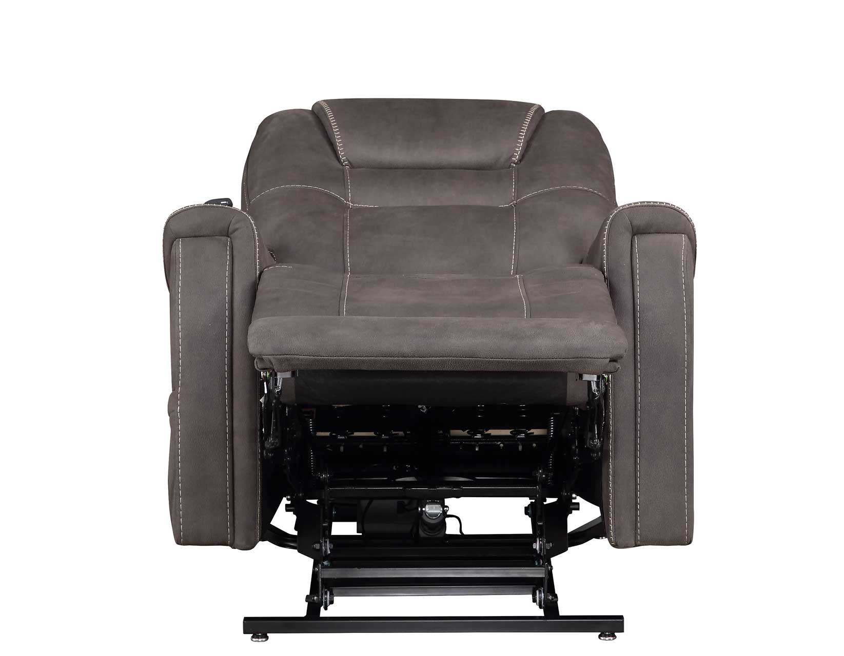 Brisbane Power Lift Chair w/Three Heat Zones, Stone - Image 11
