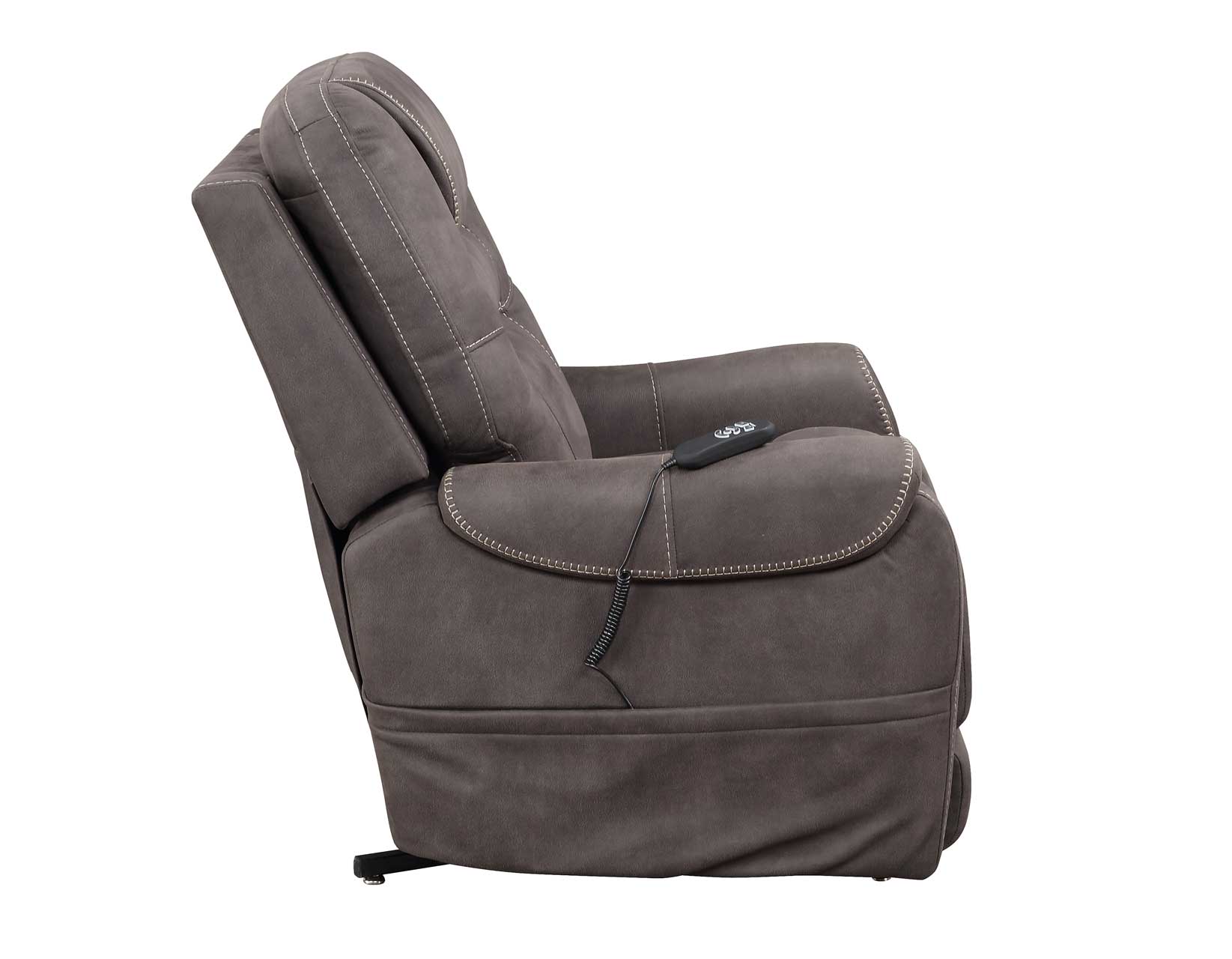 Brisbane Power Lift Chair w/Three Heat Zones, Stone - Image 6