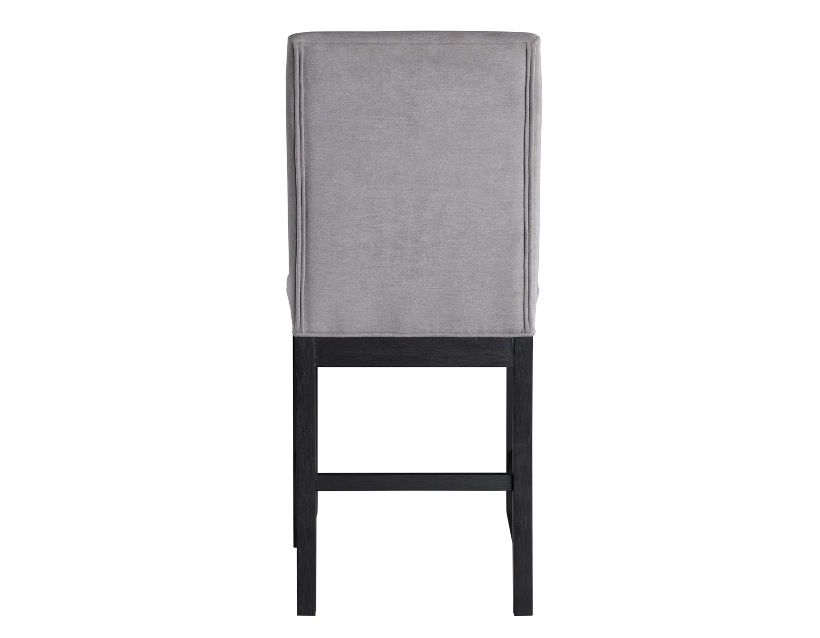 Yves 24" Counter Stool, Grey Upholstered - Image 6
