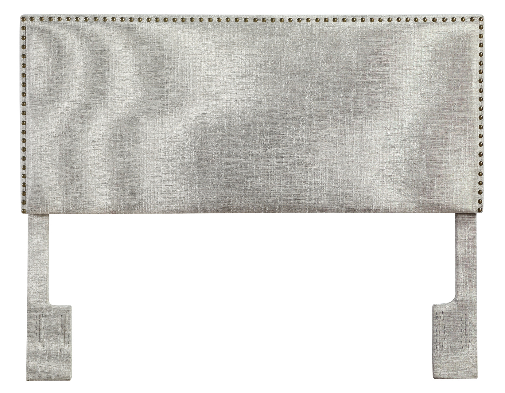 Hadley Cream Linen Queen/Full Headboard - Image 5