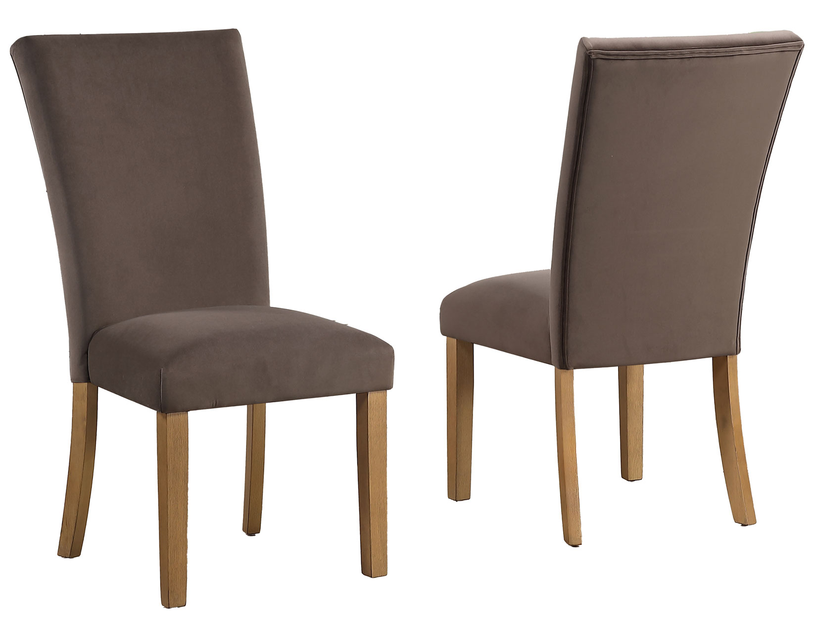 Artemis Side Chair, Brown Velvet - Image 5